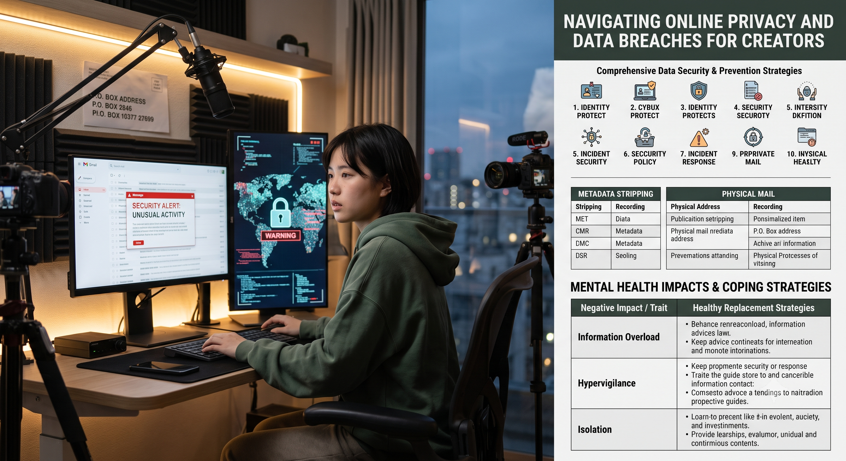 Navigating Online Privacy and Data Breaches for Creators
